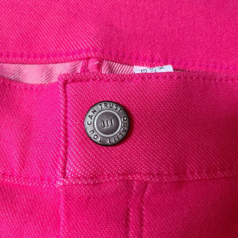 Yelete Hot Pink Pull on Pants Women's Jeggings Type Pants Size XL - Picture 5 of 5
